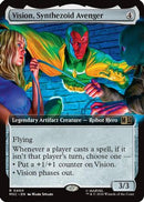 Vision, Synthezoid Avenger (Extended Art) (MSC-460) [Commander: Marvel Super Heroes]