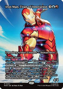Iron Man, Titan of Innovation (Borderless) (MAR-091) [Marvel Universe Eternal-Legal]