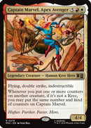 Captain Marvel, Apex Avenger (Surge Foil) (MSC-078) [Commander: Marvel Super Heroes] Foil