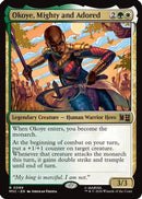 Okoye, Mighty and Adored (Surge Foil) (MSC-089) [Commander: Marvel Super Heroes] Foil