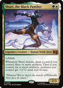 Shuri, the Black Panther (Surge Foil) (MSC-095) [Commander: Marvel Super Heroes] Foil