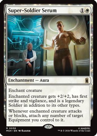 Super-Soldier Serum (MSH-038) [Marvel Super Heroes] Foil