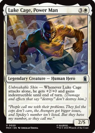 Luke Cage, Power Man (MSH-020) [Marvel Super Heroes]