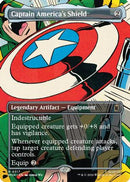Captain America's Shield (Borderless) (MSH-317) [Marvel Super Heroes] Foil