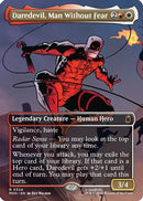 Daredevil, Man Without Fear (Borderless) (MSH-324) [Marvel Super Heroes] Foil