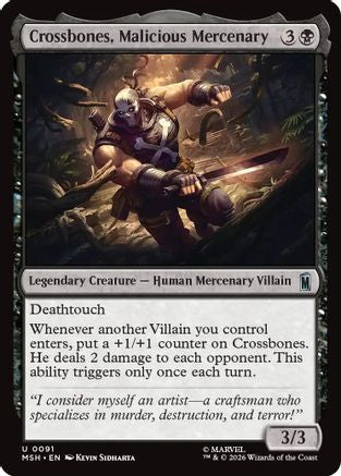 Crossbones, Malicious Mercenary (MSH-091) [Marvel Super Heroes]