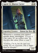 Agent 13, Sharon Carter (MSH-001) [Marvel Super Heroes] Foil
