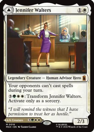Jennifer Walters (MSH-018) [Marvel Super Heroes] Foil