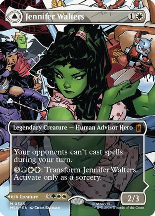 Jennifer Walters (Borderless) (0328) (MSH-328) [Marvel Super Heroes] Foil