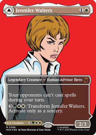 Jennifer Walters (Borderless) (MSH-388) [Marvel Super Heroes] Foil