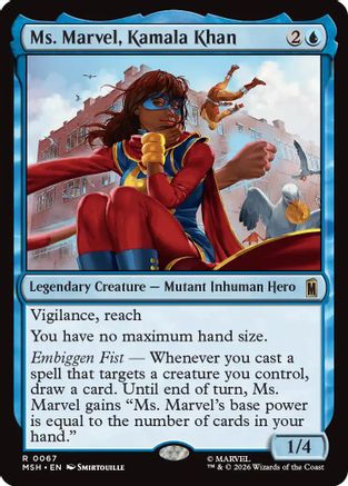 Ms. Marvel, Kamala Khan (MSH-067) [Marvel Super Heroes] Foil