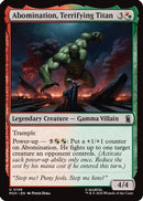 Abomination, Terrifying Titan (MSH-198) [Marvel Super Heroes] Foil
