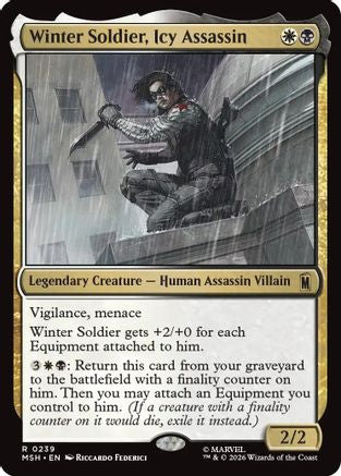 Winter Soldier, Icy Assassin (MSH-239) [Marvel Super Heroes]