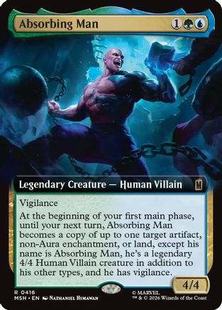 Absorbing Man (Extended Art) (MSH-416) [Marvel Super Heroes]
