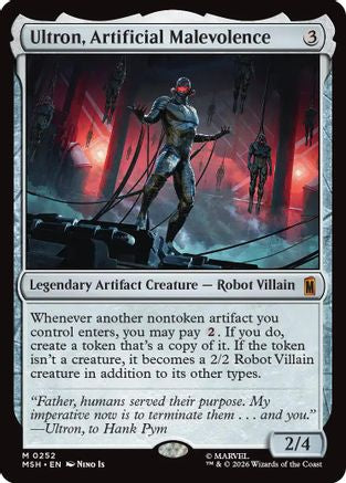Ultron, Artificial Malevolence (MSH-252) [Marvel Super Heroes]