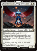 Captain America, Wings of Freedom (MSH-010) [Marvel Super Heroes] Foil