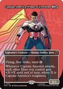 Captain America, Wings of Freedom (Borderless) (MSH-353) [Marvel Super Heroes]