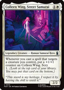 Colleen Wing, Street Samurai (MSH-013) [Marvel Super Heroes] Foil