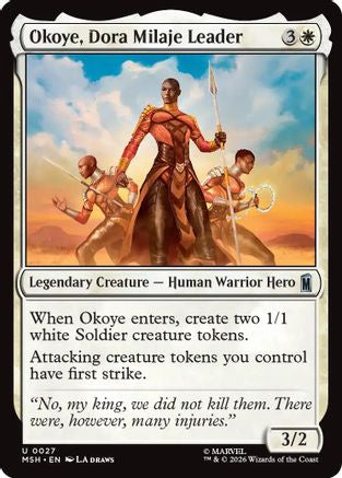 Okoye, Dora Milaje Leader (MSH-027) [Marvel Super Heroes]