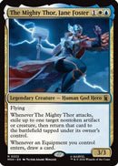 The Mighty Thor, Jane Foster (MSH-222) [Marvel Super Heroes] Foil