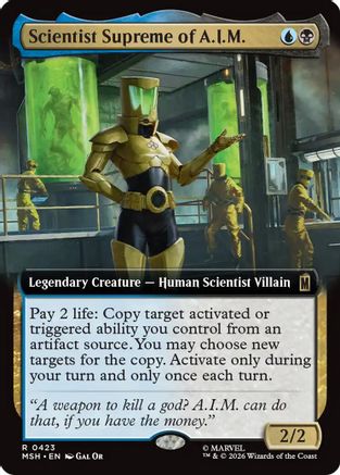 Scientist Supreme of A.I.M. (Extended Art) (MSH-423) [Marvel Super Heroes]