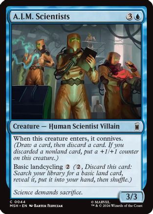 A.I.M. Scientists (MSH-044) [Marvel Super Heroes]