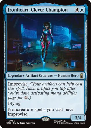 Ironheart, Clever Champion (MSH-060) [Marvel Super Heroes]
