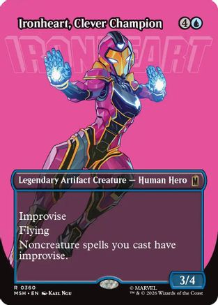 Ironheart, Clever Champion (Borderless) (MSH-360) [Marvel Super Heroes]