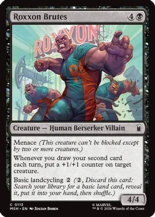 Roxxon Brutes (MSH-113) [Marvel Super Heroes]