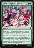 Earth's Mightiest Heroes (MSH-165) [Marvel Super Heroes] Foil