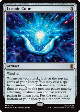 Cosmic Cube (MSH-245) [Marvel Super Heroes] Foil