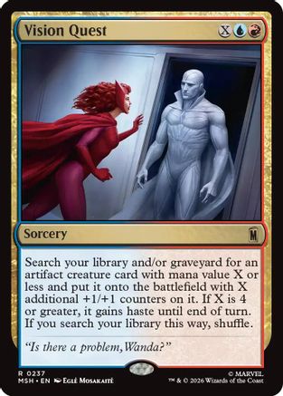 Vision Quest (MSH-237) [Marvel Super Heroes]