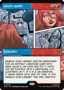 Vision Quest (Borderless) (MSH-309) [Marvel Super Heroes] Foil