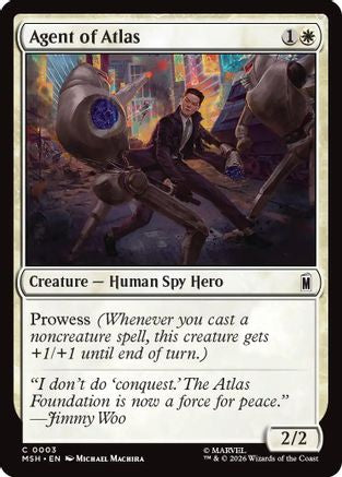 Agent of Atlas (MSH-003) [Marvel Super Heroes] Foil