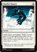Panther Pounce (MSH-029) [Marvel Super Heroes] Foil