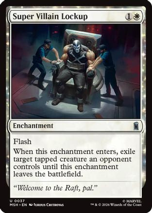 Super Villain Lockup (MSH-037) [Marvel Super Heroes]