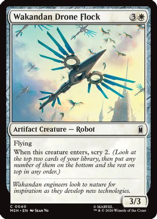 Wakandan Drone Flock (MSH-040) [Marvel Super Heroes]