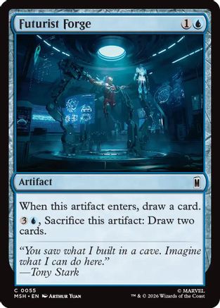 Futurist Forge (MSH-055) [Marvel Super Heroes]