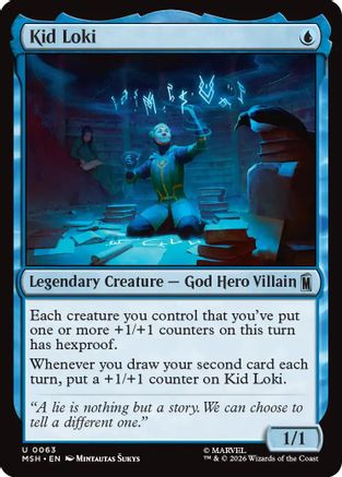 Kid Loki (MSH-063) [Marvel Super Heroes] Foil