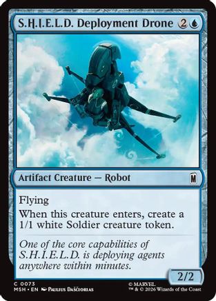S.H.I.E.L.D. Deployment Drone (MSH-073) [Marvel Super Heroes]