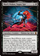 Black Widow, Super Spy (MSH-089) [Marvel Super Heroes] Foil