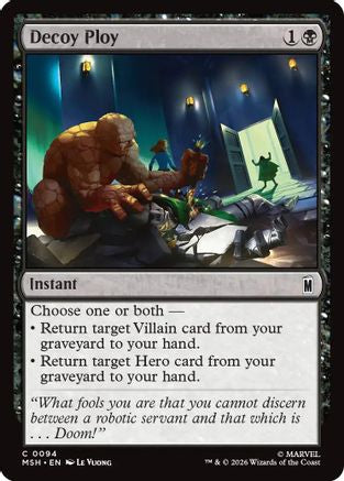 Decoy Ploy (MSH-094) [Marvel Super Heroes] Foil