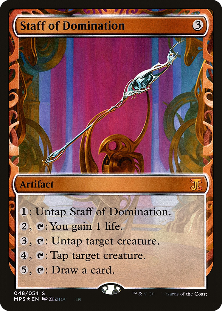 Staff of Domination (MPS-048) [Kaladesh Inventions] Foil