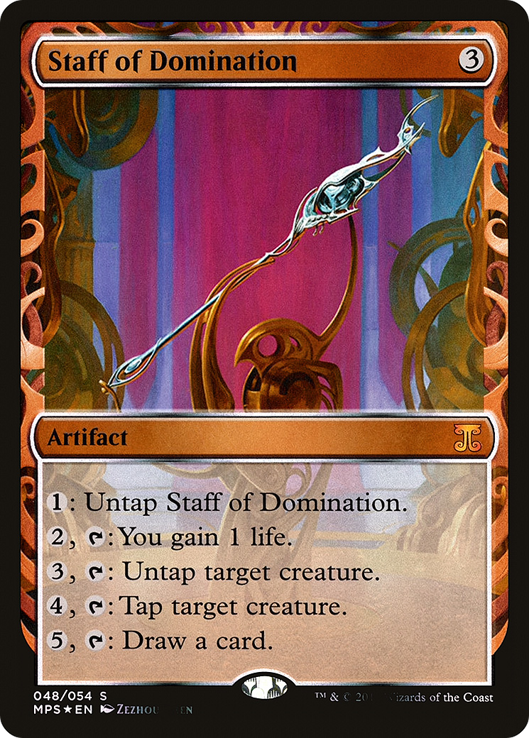 Staff of Domination (MPS-048) [Kaladesh Inventions] Foil