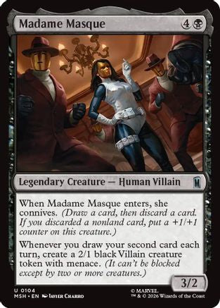 Madame Masque (MSH-104) [Marvel Super Heroes] Foil