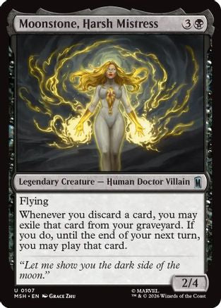 Moonstone, Harsh Mistress (MSH-107) [Marvel Super Heroes]