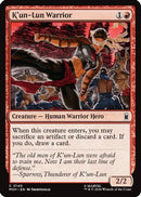 K'un-Lun Warrior (MSH-140) [Marvel Super Heroes] Foil