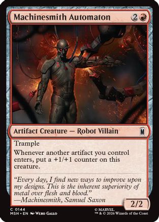 Machinesmith Automaton (MSH-144) [Marvel Super Heroes]
