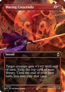 Blazing Crescendo (Borderless) (MSH-340) [Marvel Super Heroes]
