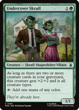 Undercover Skrull (MSH-194) [Marvel Super Heroes]
